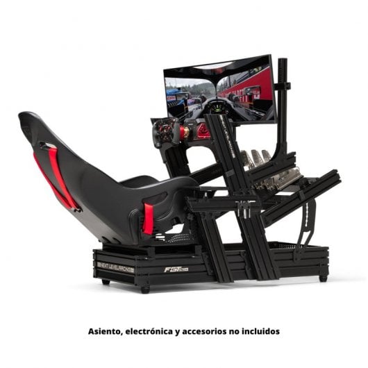 Cockpit da corsa con montaggio anteriore e laterale F-GT Elite 160 Black Edition di livello successivo