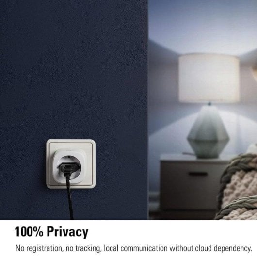 Tomada Inteligente EVE Energy Matter Thread Wireless Controle por voz e Estatísticas de consumo