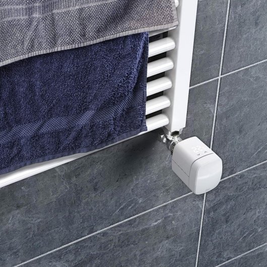 Eve Thermo Válvula de radiador inteligente com tecnologia Apple HomeKit e programações autónomas