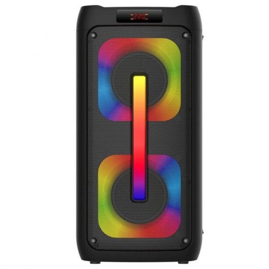 Altoparlante a torre Bluetooth Blaupunkt BLP3926 con microfono RGB 50W Nero