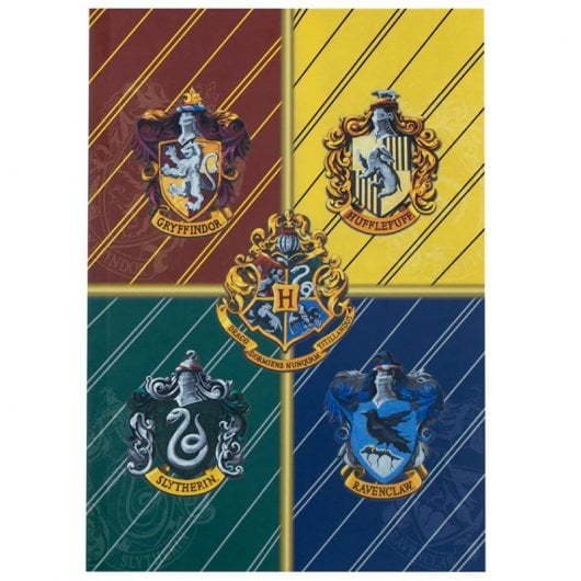 Set di cancelleria Cinereplicas Harry Potter Hogwarts Houses