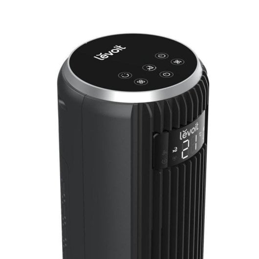 Ventilateur tour Levoit TempSense 36 Pro Noir VortexAir 39 W ultra-silencieux