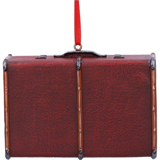 Nemesis Now Hogwarts Trunk Hanging Ornament oficialmente licenciado Harry Potter