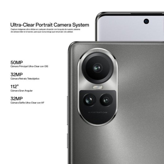 OPPO Reno10 Pro 5G 12GB 256GB 6.7" Gris