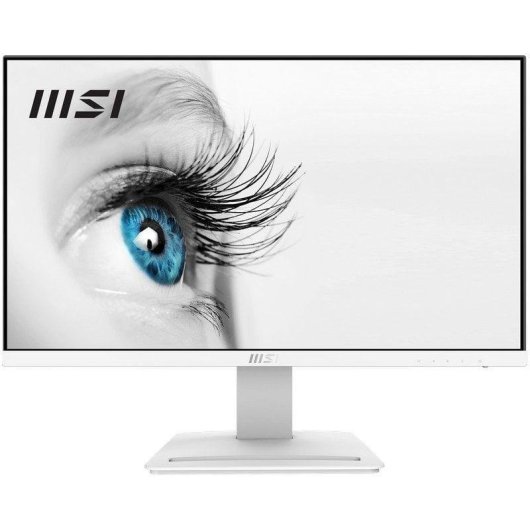Écran PC MSI PRO MP243XW 23,8" Full HD 100Hz IPS Blanc Haut-parleurs 1ms VESA