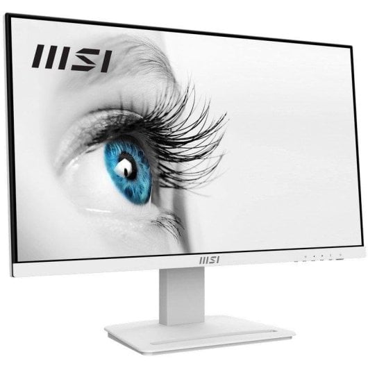 Écran PC MSI PRO MP243XW 23,8" Full HD 100Hz IPS Blanc Haut-parleurs 1ms VESA