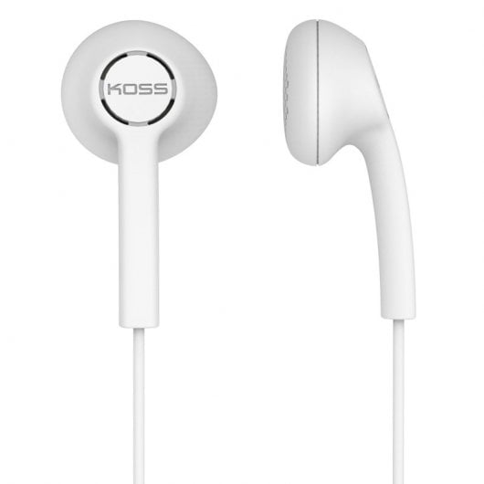 Koss KE5 Kopfhörer mit 3,5-mm-Klinkenkabel weiß