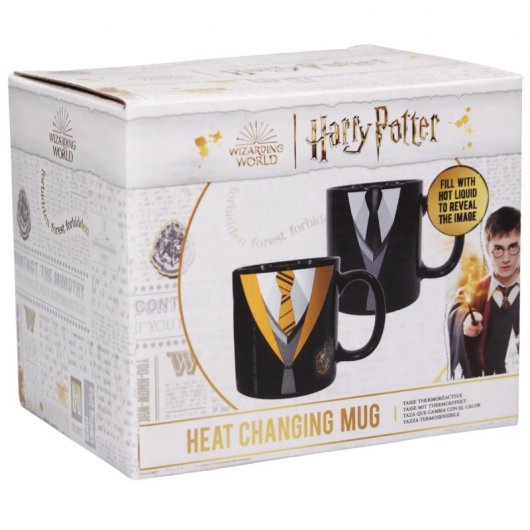 Half Moon Bay Harry Potter Taza Termocolora Uniforme de Hufflepuff