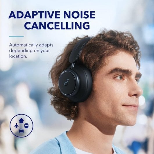 Soundcore Space Q45 Auriculares Inalámbricos con Micrófono Negros