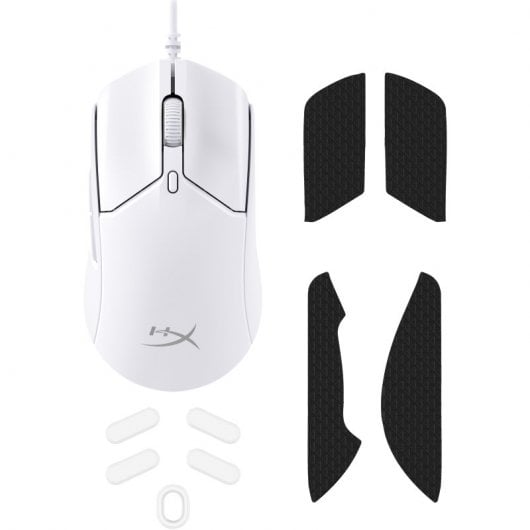 HyperX Pulsefire Haste 2 – Mouse da gaming (bianco-rosa)