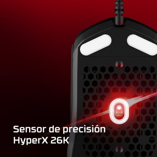 HyperX Pulsefire Haste 2 Ratón Gaming RGB 26000 DPI Blanco
