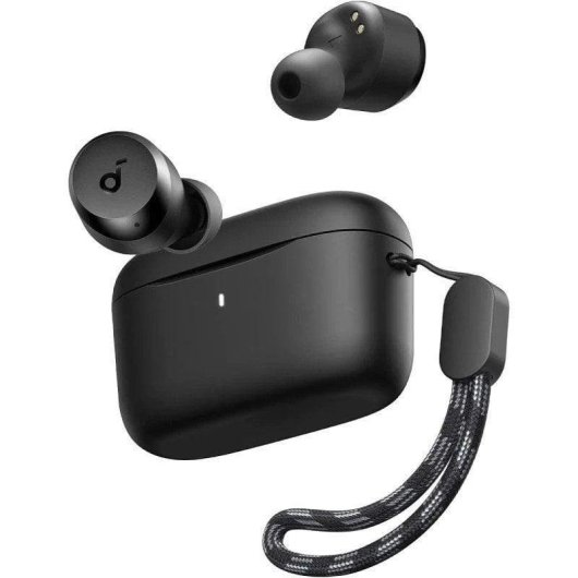 Auriculares Soundcore A25i inalámbricos Bluetooth con micrófono, IPX5 y estuche negro