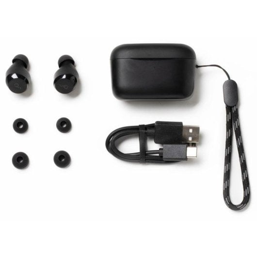 Auriculares Soundcore A25i inalámbricos Bluetooth con micrófono, IPX5 y estuche negro