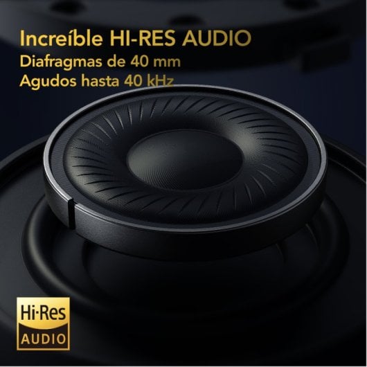 Cuffie wireless Soundcore Life Tune con microfono nere