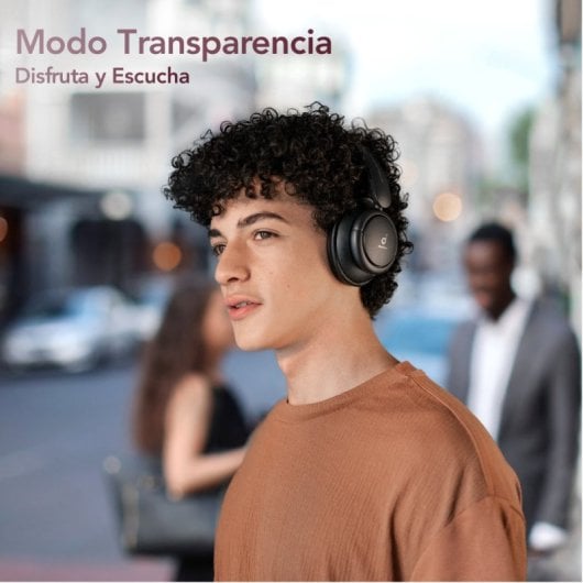 Cuffie wireless Soundcore Life Tune con microfono nere