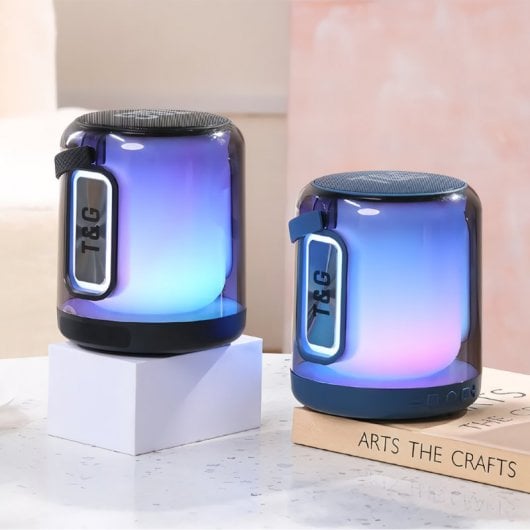 Klack TG376 Altifalante Bluetooth RGB TWS