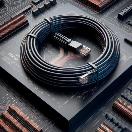 Cable de red Phasak PHK 1702 Cat.6 UTP 2 m negro