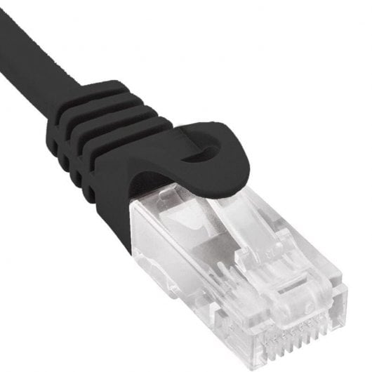 Phasak PHK 1801 Câble Réseau RJ45 UTP Cat.6 1m Noir
