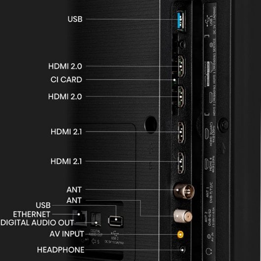 Smart TV Hisense 65U7KQ Mini LED Ultra HD 4K HDR10+ da 65".