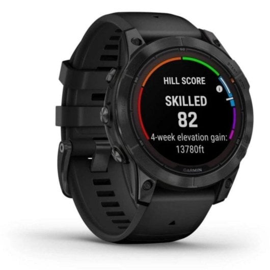 Garmin fēnix 7 Pro Solar Edition Bluetooth GPS NFC 47mm MIP Preto 22 Dias 10ATM SpO2 Pulsómetro