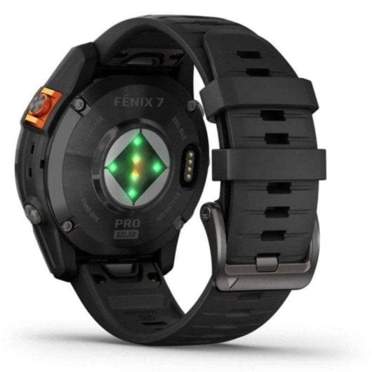 Garmin fēnix 7 Pro Solar Edition Bluetooth NFC GPS 47mm MIP Preto 22 dias 10ATM SpO2