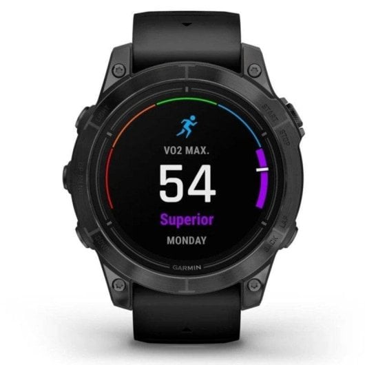 Garmin epix Pro Gen 2 Bluetooth WiFi GPS NFC 47mm AMOLED Gris Noir M Étanche 10 ATM SpO2