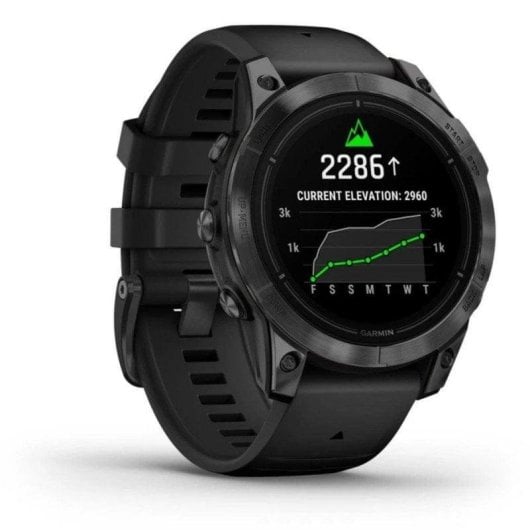 Garmin epix Pro Gen 2 Bluetooth WiFi GPS NFC 47mm AMOLED Gris Noir M Étanche 10 ATM SpO2