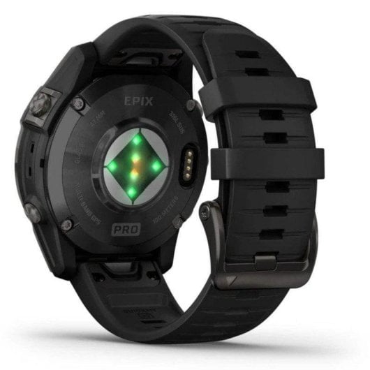 Garmin epix Pro Gen 2 Bluetooth WiFi GPS NFC 47mm AMOLED Gris Noir M Étanche 10 ATM SpO2