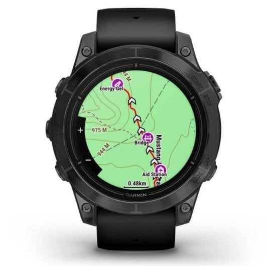 Garmin epix Pro Gen 2 Bluetooth WiFi GPS NFC 47mm AMOLED Gris Noir M Étanche 10 ATM SpO2