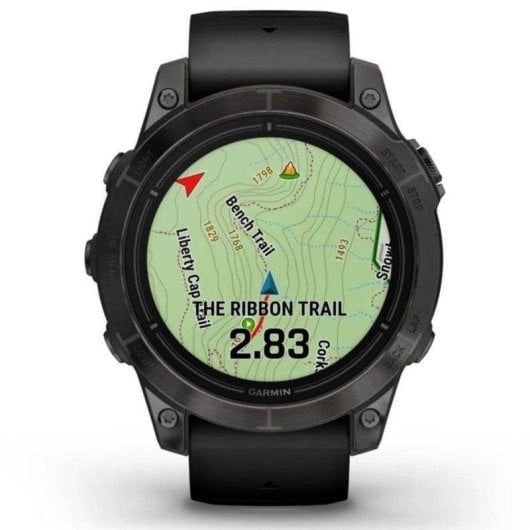 Garmin epix Pro Gen 2 Bluetooth WiFi GPS NFC 47mm AMOLED Gris Noir M Étanche 10 ATM SpO2