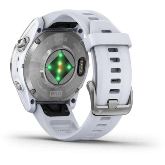 Smartwatch Garmin epix Pro (Gen 2) AMOLED 1.2" 32GB GPS Plata Blanco Resistente 10ATM