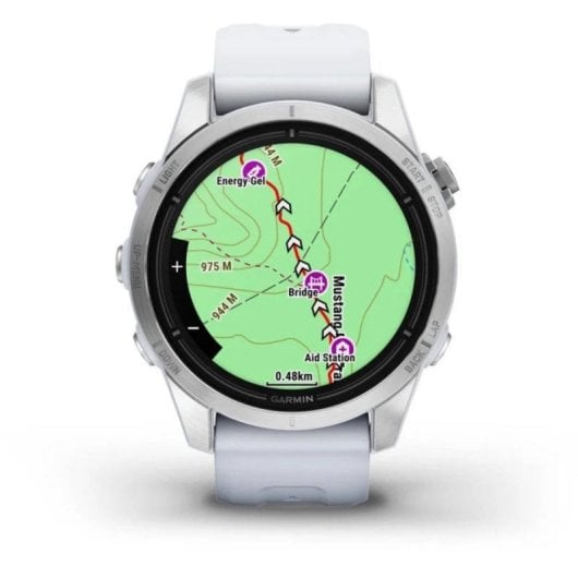 Smartwatch Garmin epix Pro (Gen 2) AMOLED 1.2" 32GB GPS Plata Blanco Resistente 10ATM