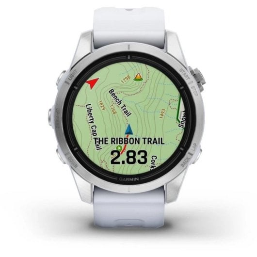 Smartwatch Garmin epix Pro (Gen 2) AMOLED 1.2" 32GB GPS Plata Blanco Resistente 10ATM