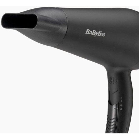 Secador de Cabelo com Difusor BaByliss Power Smooth D215DE 2000W 2 Temperaturas 2 Velocidades Preto