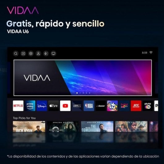 Proiettore Hisense PL1SE 4K UltraHD 2100 Lumen 120" Laser DLP Smart TV Tiro Ultracorto