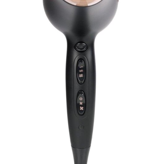 Secador de Pelo Iónico Tristar HD-2451 2200W 3 Temperaturas 2 Velocidades con Difusor Negro