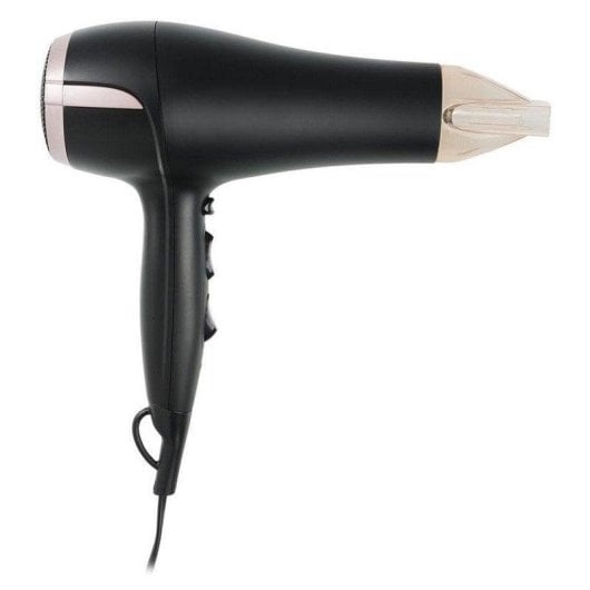 Secador de Pelo Iónico Tristar HD-2451 2200W 3 Temperaturas 2 Velocidades con Difusor Negro