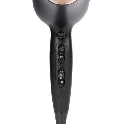 Secador de Pelo Iónico Tristar HD-2451 2200W 3 Temperaturas 2 Velocidades con Difusor Negro