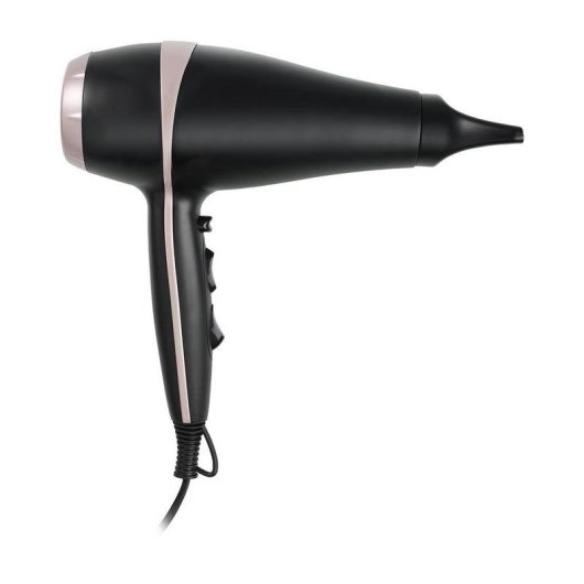 Secador de Cabelo Iónico Tristar HD-2450 2200W 3 Temperaturas 2 Velocidades com Difusor Preto