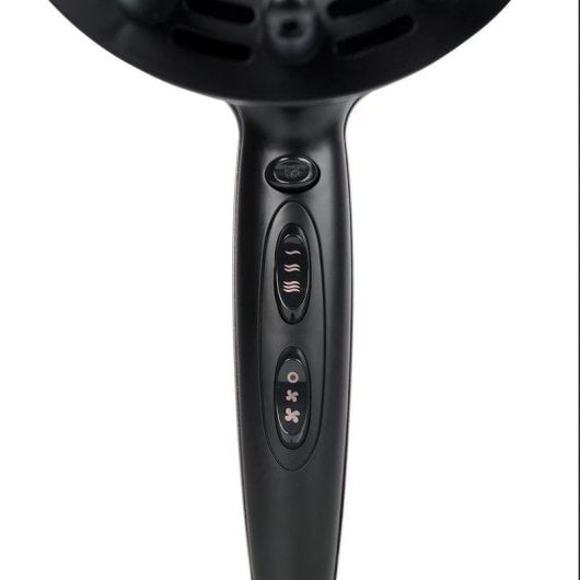 Secador de Cabelo Iónico Tristar HD-2450 2200W 3 Temperaturas 2 Velocidades com Difusor Preto