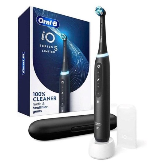 Oszillierende Zahnbürste Oral-B iO5 5 Modi 1 Bürstenkopf Drucksensor Timer Etui