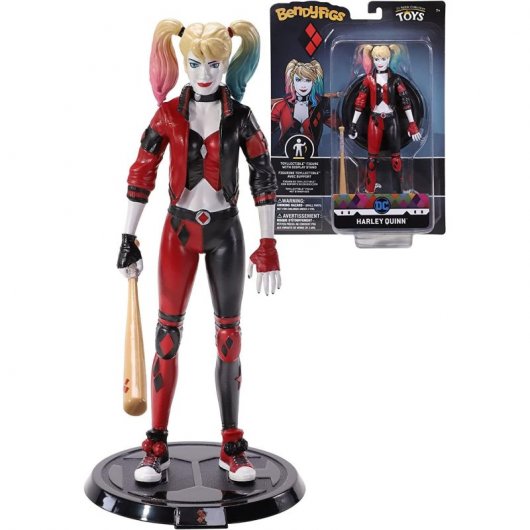 Noble Collection DC Comics Figura Flexible de Harley Quinn