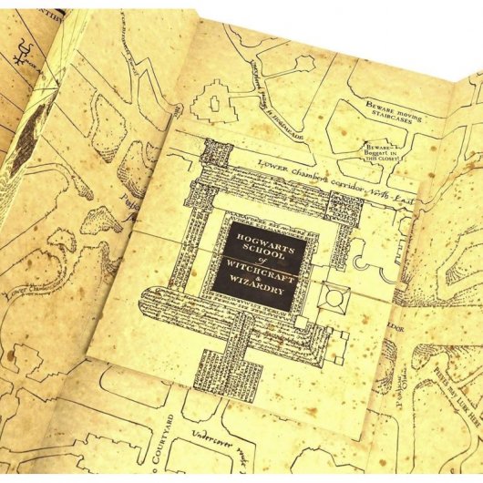 Noble Collection Harry Potter Réplica Mapa del Merodeador