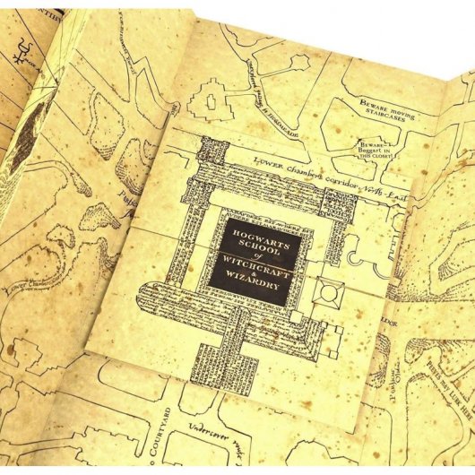 Collezione Noble Harry Potter Replica della mappa del predone