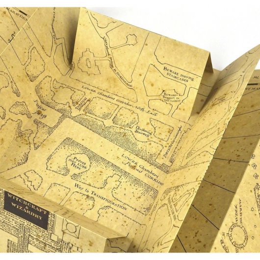 Noble Collection Harry Potter Réplica Mapa del Merodeador