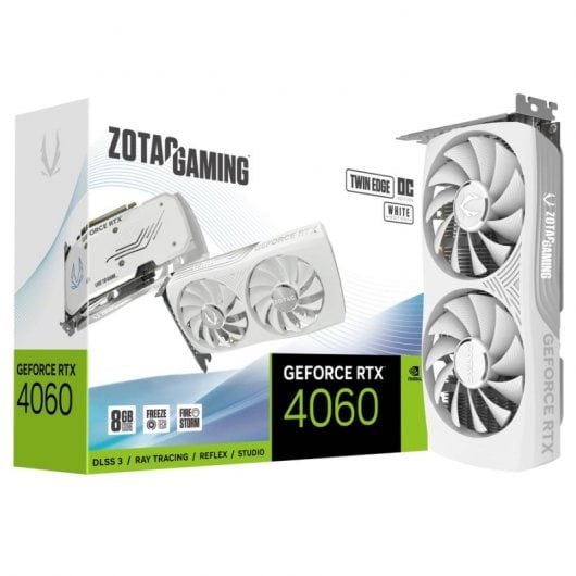 Zotac Gaming GeForce RTX 4060 Twin Edge OC Edizione Bianca 8GB GDDR6 DLSS3