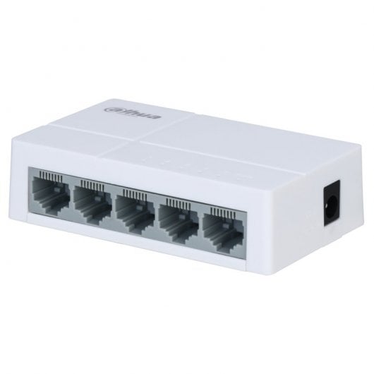 Dahua Technology DH-PFS3005-5ET-L Switch Não-Gerido L2 5 Portas Fast Ethernet Branco