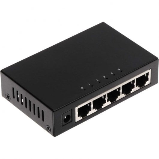 Dahua Technology DH-PFS3005-5GT Switch No Gestionado L2  5 Puertos Gigabit Ethernet Negro