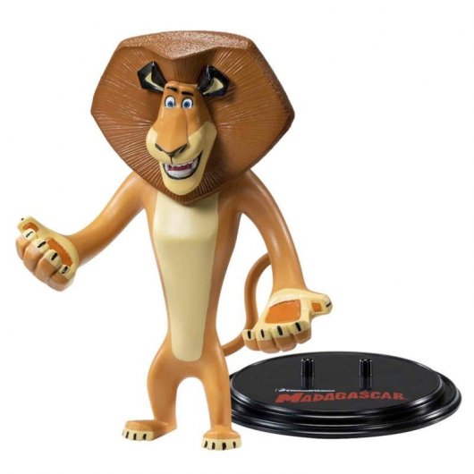 Noble Collection Madagascar Alex Flexible Figur 15 cm