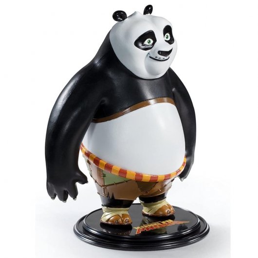 Noble Collection Kung Fu Panda Figura Flexible de Po 15cm